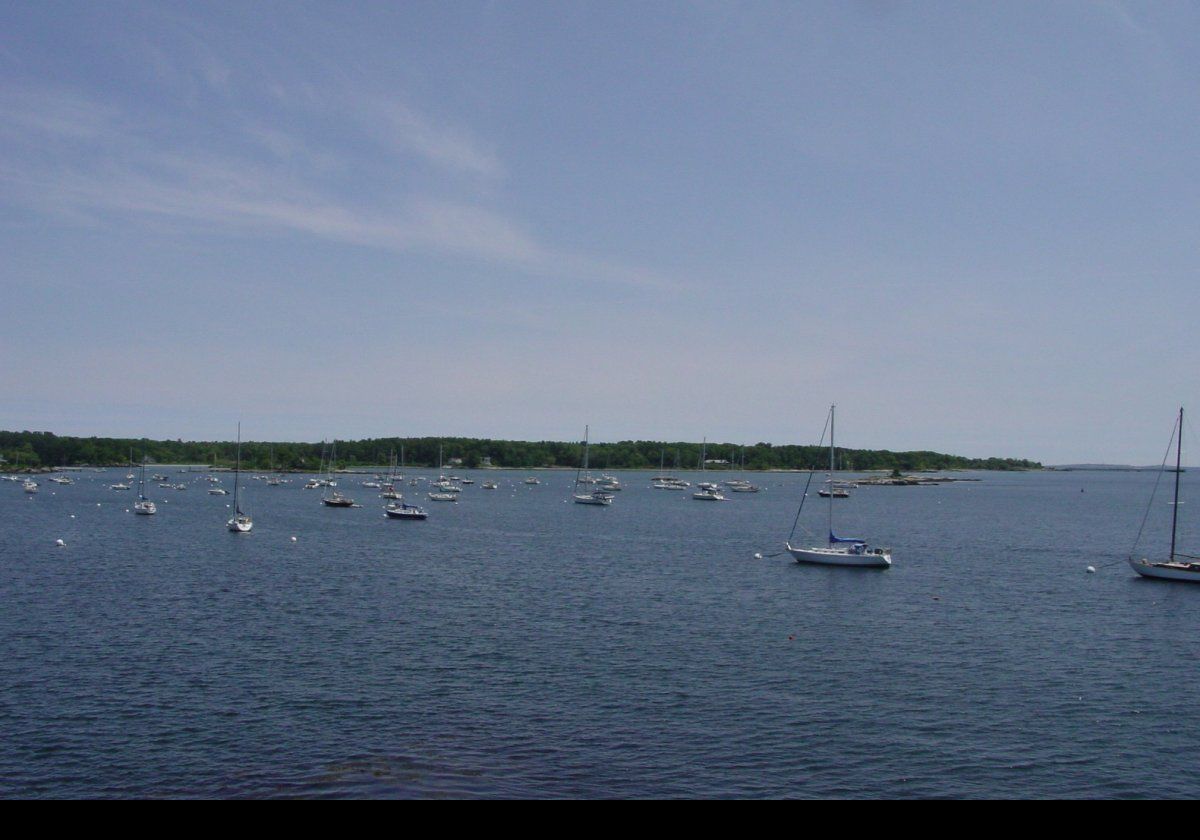 A view across the mouth of the Piscataqua River