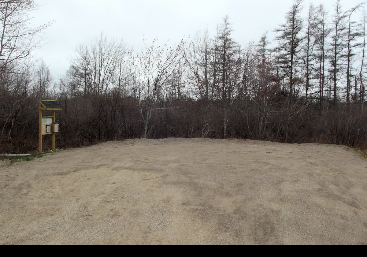 The entrance to the Corea Heath Preserve.  We did not have time to visit on this trip.