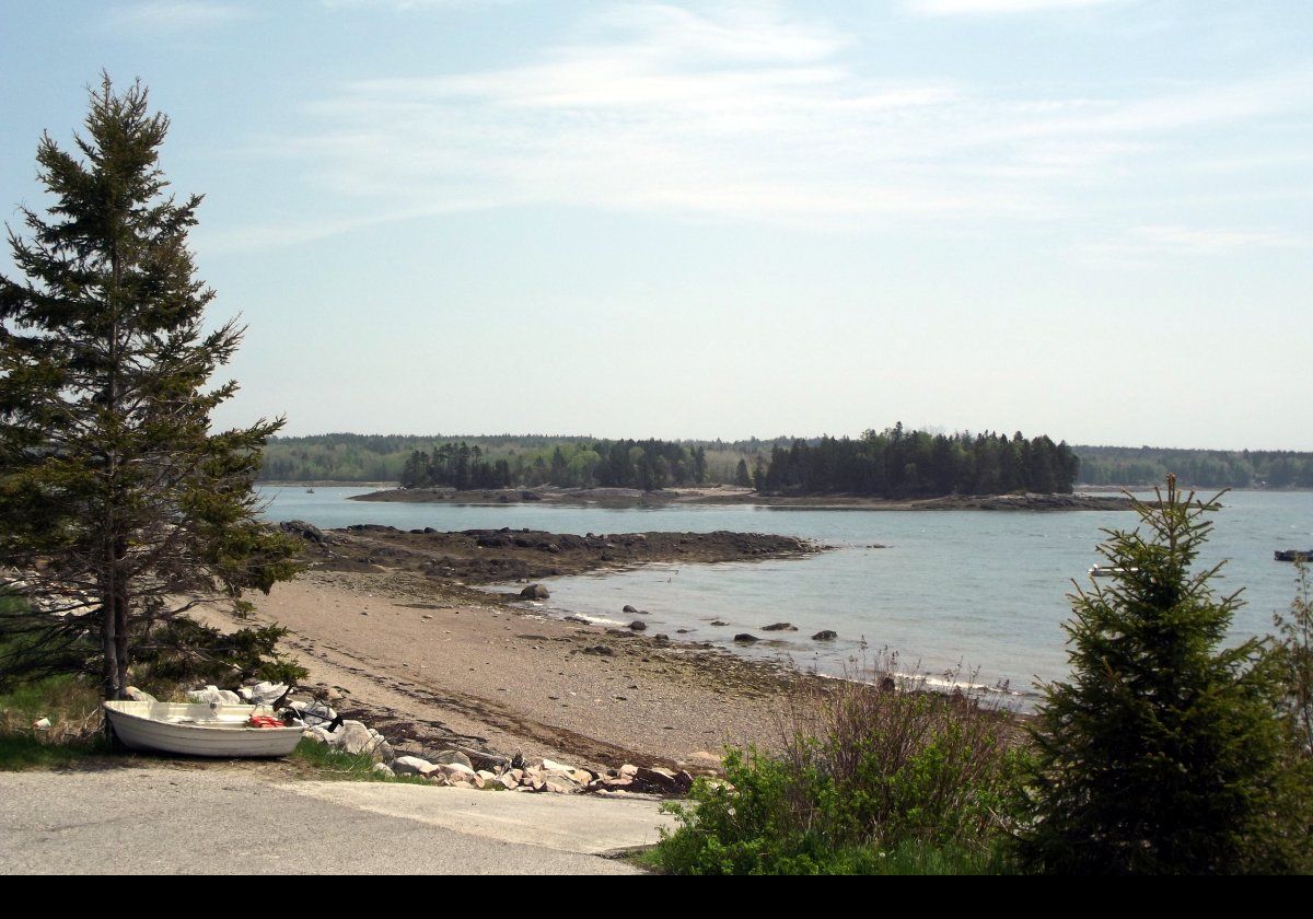 Gouldsboro Point is in the north-eastern part of the town of Gouldsboro, on the eastern border of Hancock County.