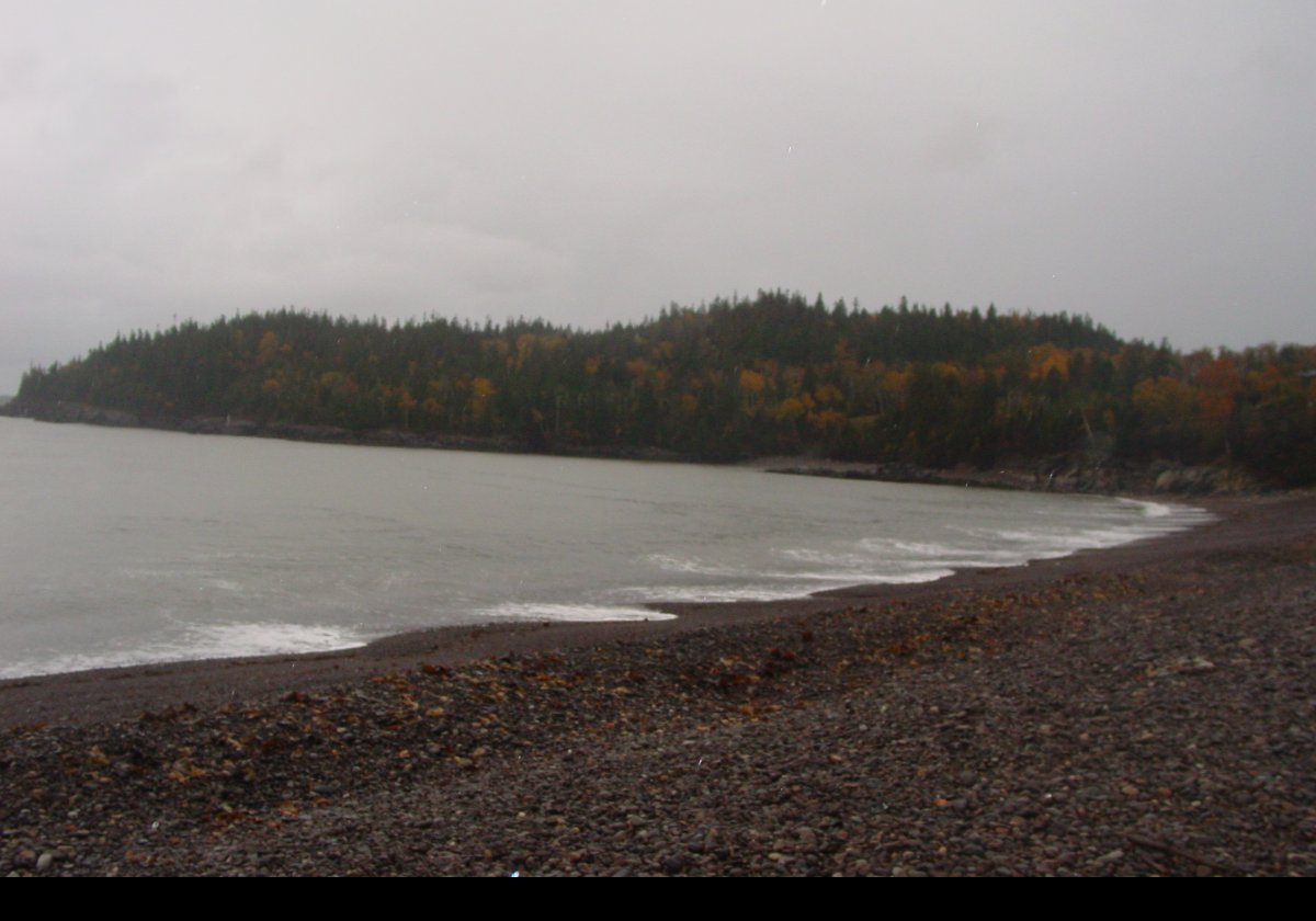 Jasper Beach, in Machiasport, is a half mile stretch of stony sea shore.