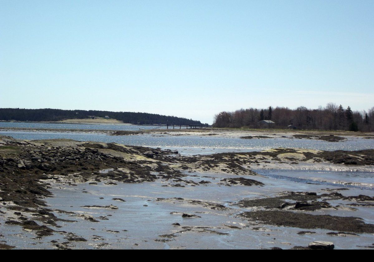 On our way into Rockland, Maine