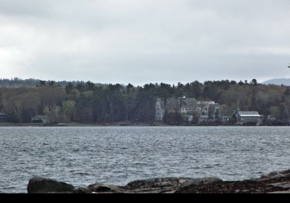 Looking across Mount Desert Narrows.