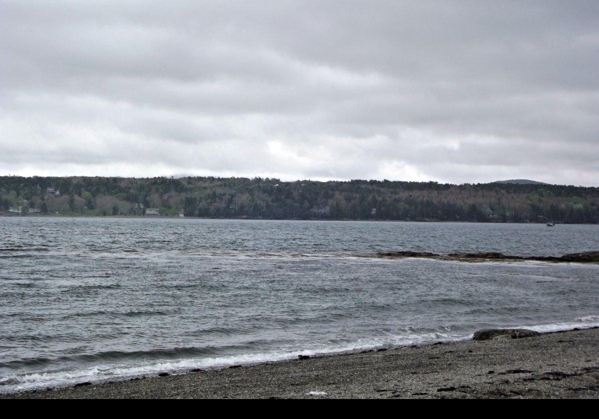 Looking across Mount Desert Narrows.