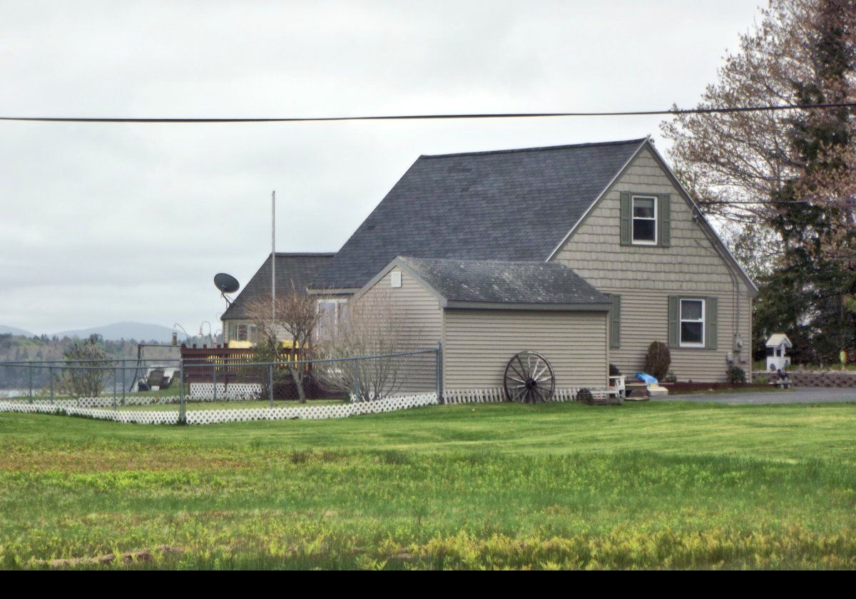 Amazing spot to have your home.  Mount Desert Island "in your backyard" so to speak!