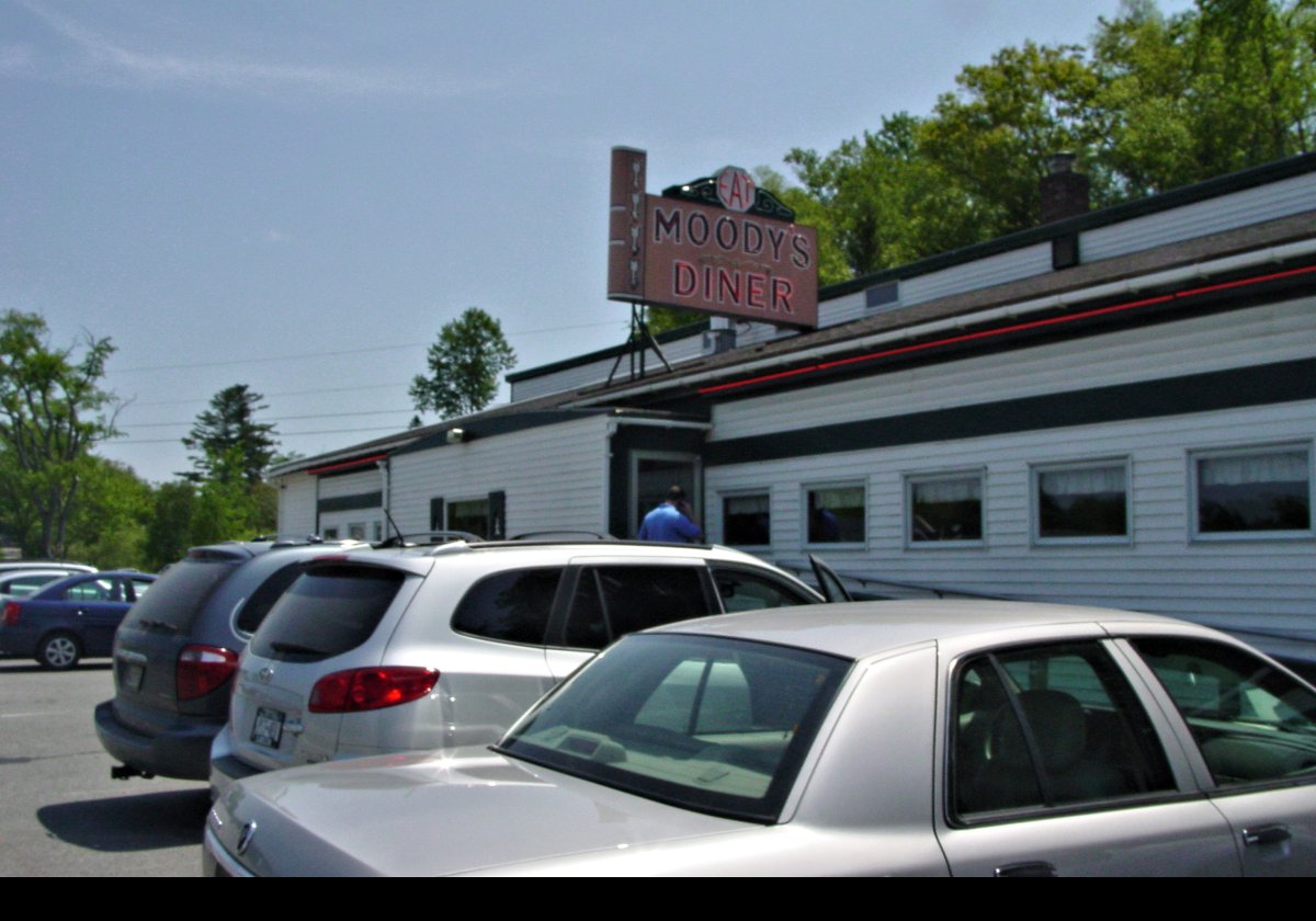 Moody's Diner, Motel, and Gift Shop in Waldoboro.  They have served over one million people since they opened in 1927 with just a couple of cabins.