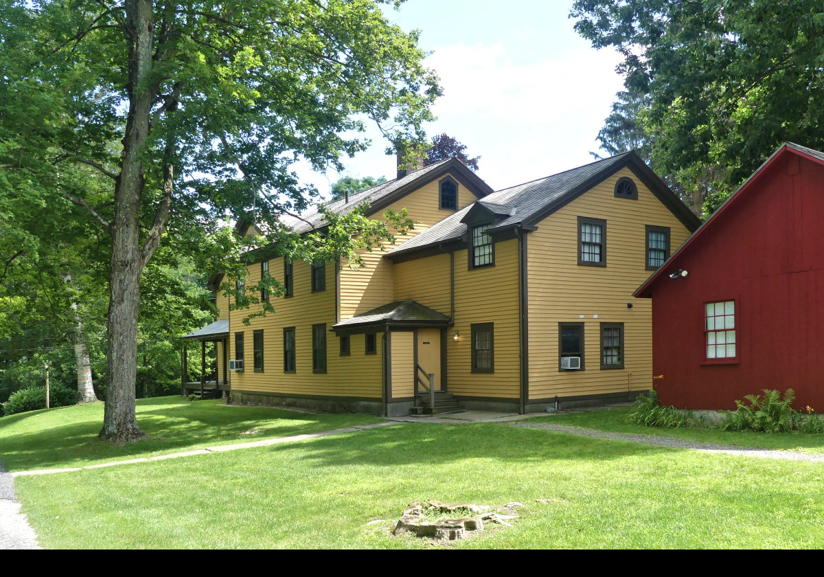 The house, located Pittsfield, MA, was built in the 1780s as a farmhouse and inn.  Melville called the house Arrowhead because of the arrowheads that were found on the property.