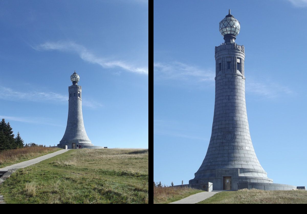 The Veterans War Memorial Tower was approved by the state legislature in 1930, and was completed two years later.