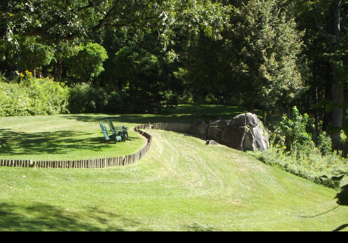 A last view of the garden.