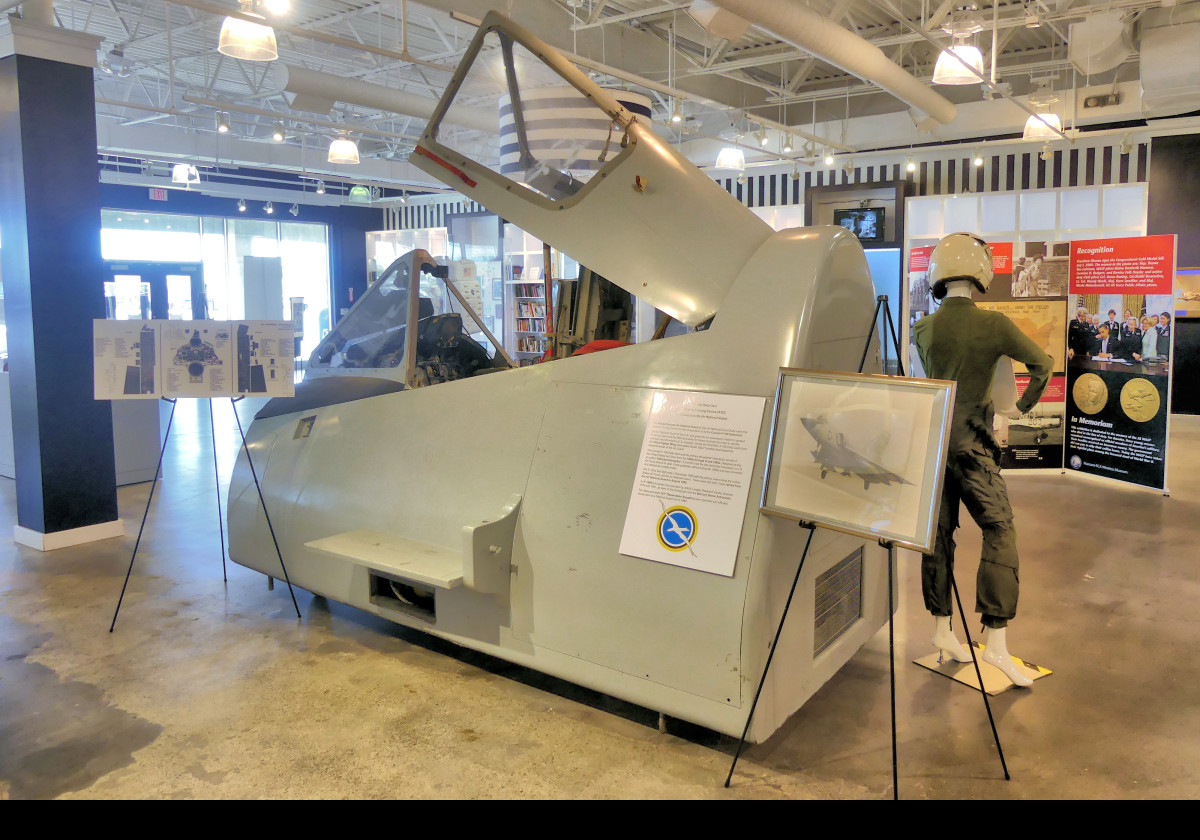 An F-106 Delta Dart Aircrew Trainer.  Click the image for more information.