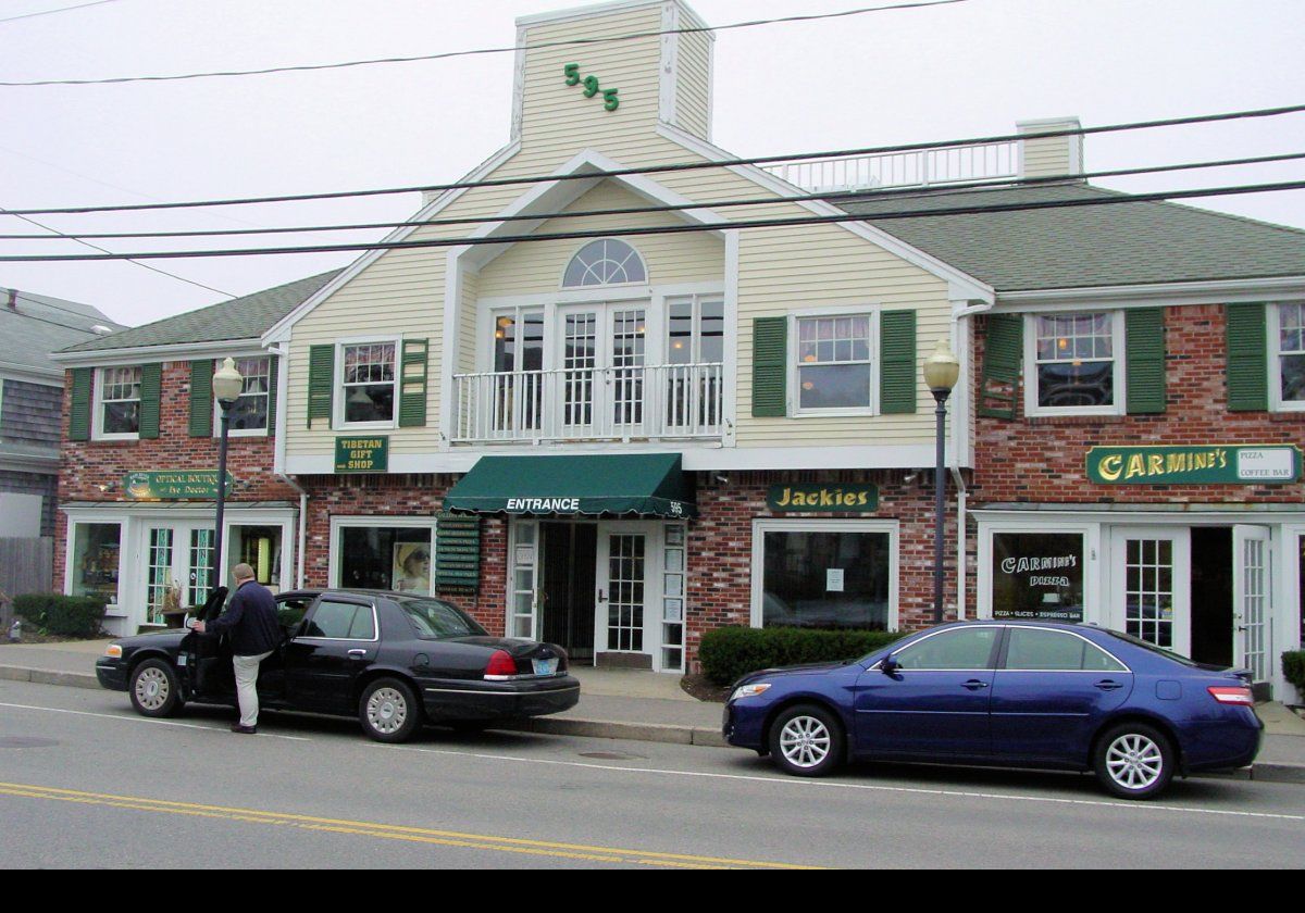 Just what one expects in Chatham, MA; a Tibetan Gift Shop.  Nice building, though.