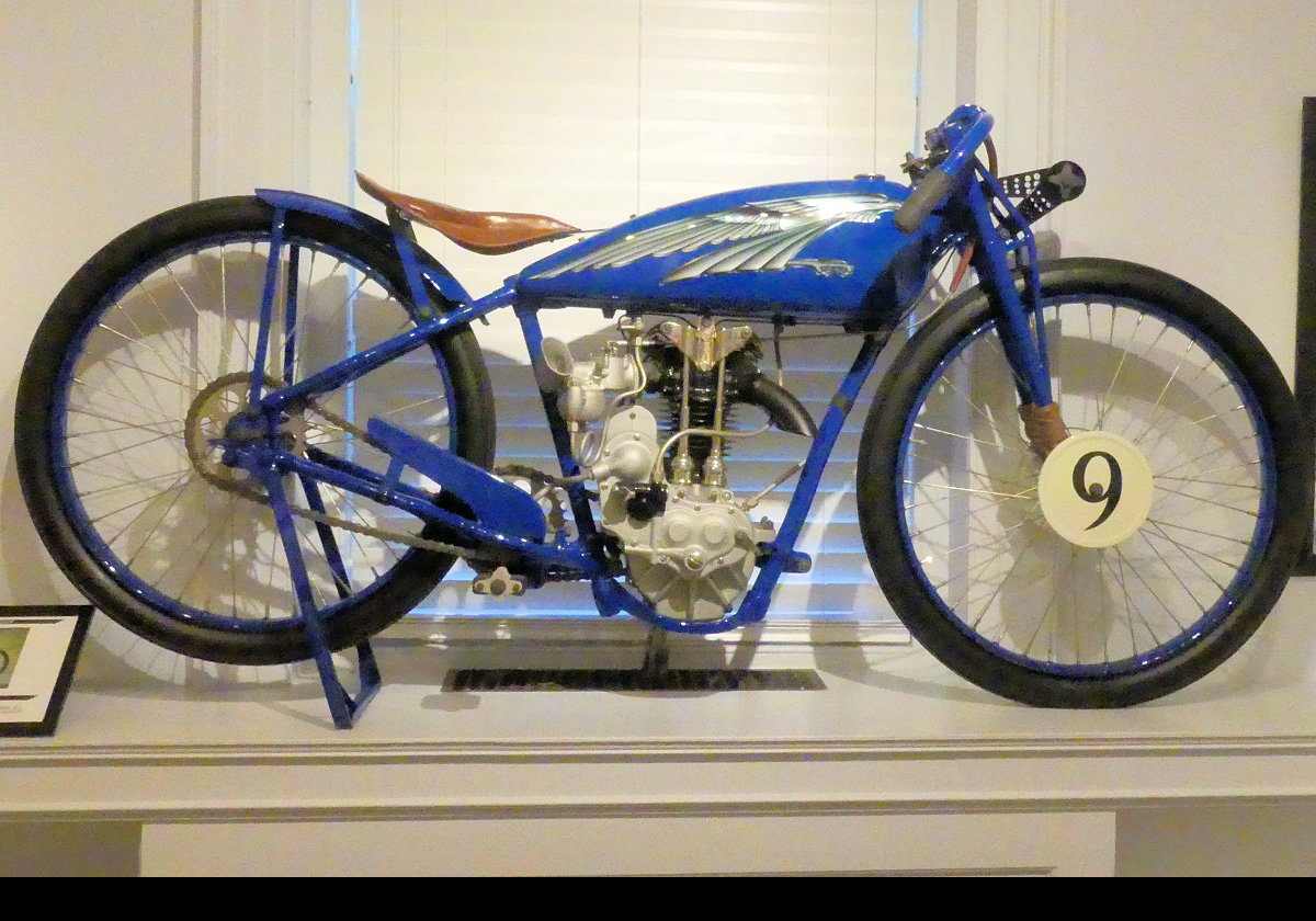 1929 Pea Shooter Board Tracker. Board track racing was popular in the US in the 1910s and 1920s. Races used circular or oval race courses with surfaces comprising wooden planks.