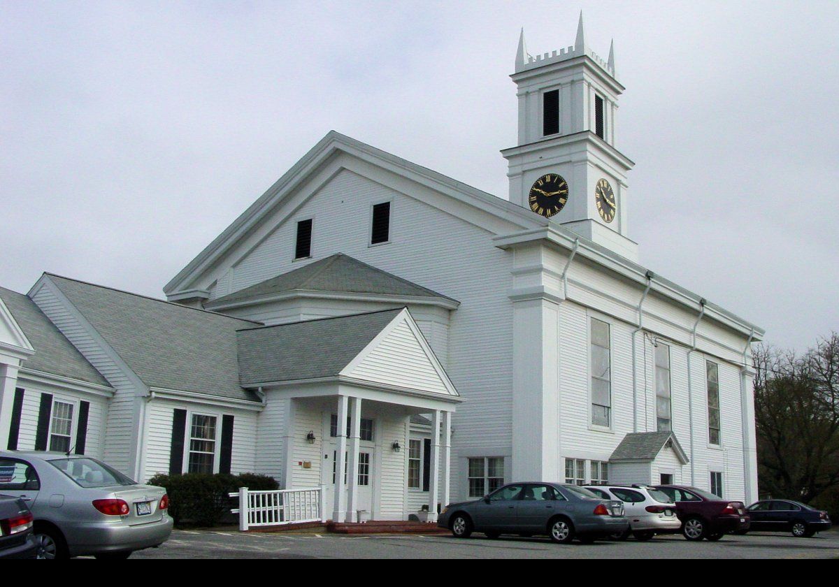 The First United Methodist Church of Chatham that we visit every time we are in Chatham; because they have an excellent Thrift Shop!