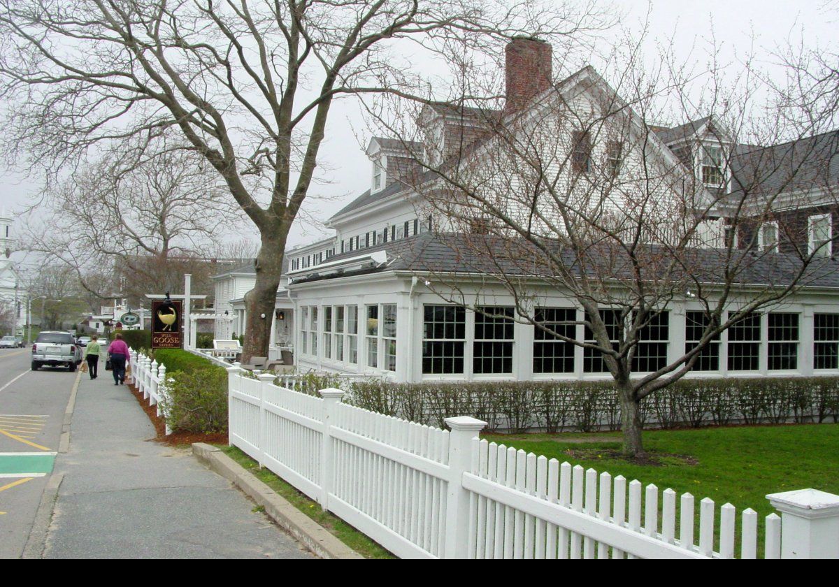 The Wild Goose Tavern where we have enjoyed many a good feast, and downed many a nice bottle of wine.