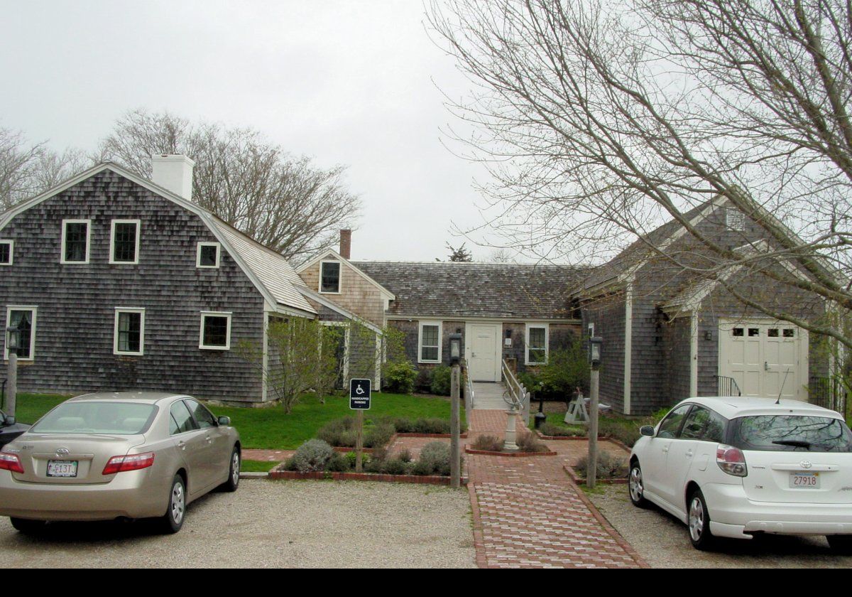 The Atwood House Museum on Stage Harbor Road in Chatham, MA.