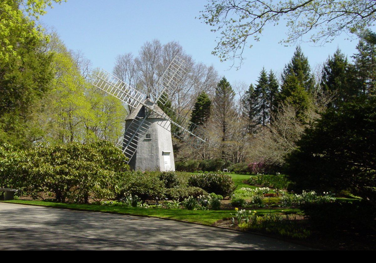 The Old East Mill. It was built in Orleans, Massachusetts, about 30 miles to the east in 1800.