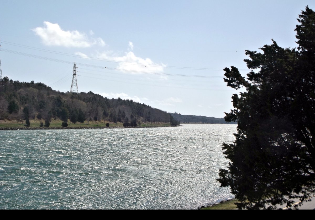 Taken from a car park off Route 6 just outside of Sagamore, and west of the Sagamore Bridge..