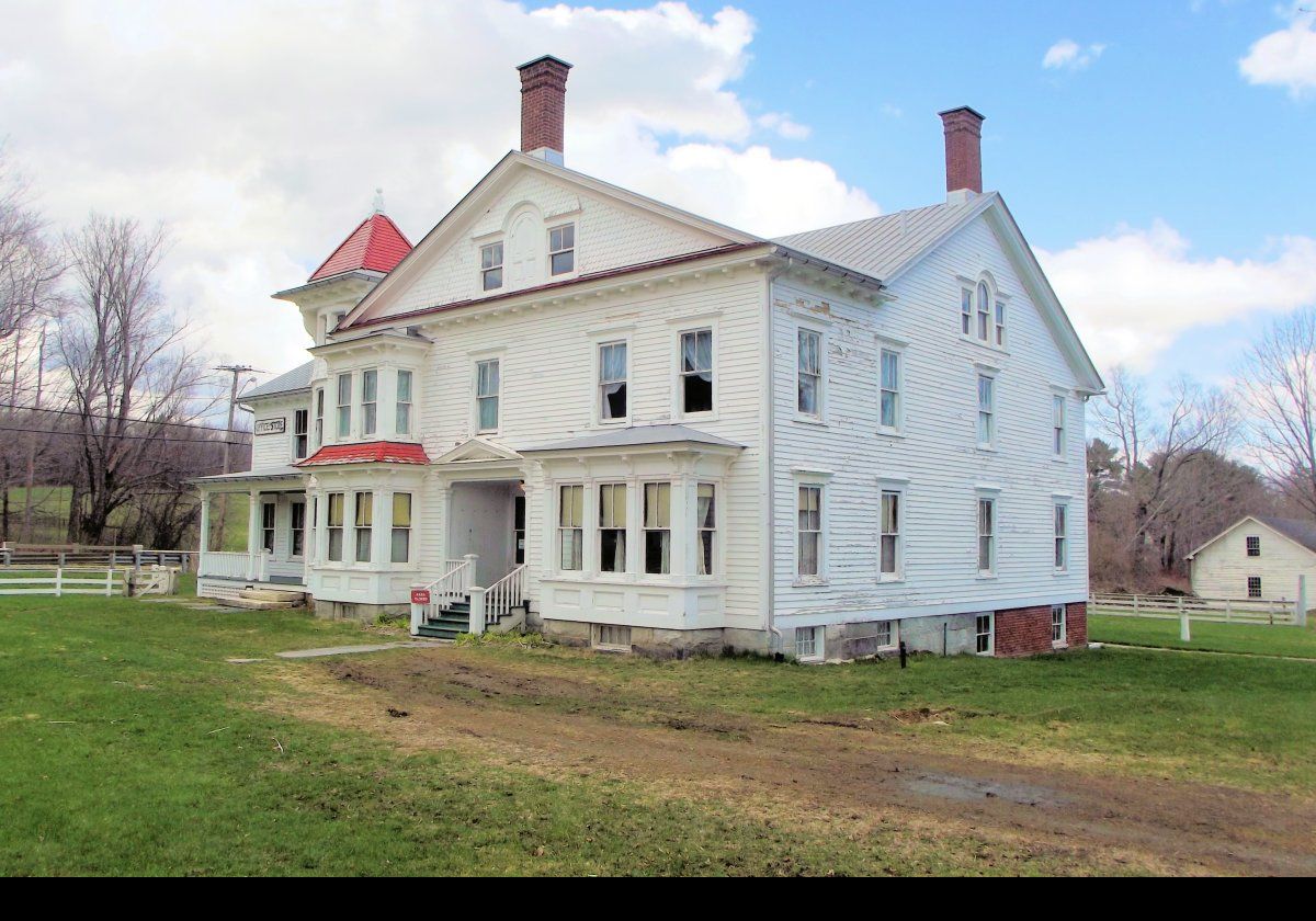 The Trustees' Office and Store. This was built originally in 1818, and progressively extended up to at least 1876. Used to receive visitors and clients from the "outside world”.