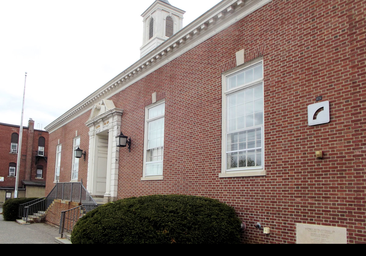 The former Clinton Post Office, now office space.  200 Union St.