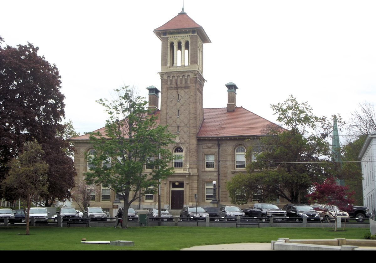 Clinton Town Hall at 242 Church St.  Built in 1909.