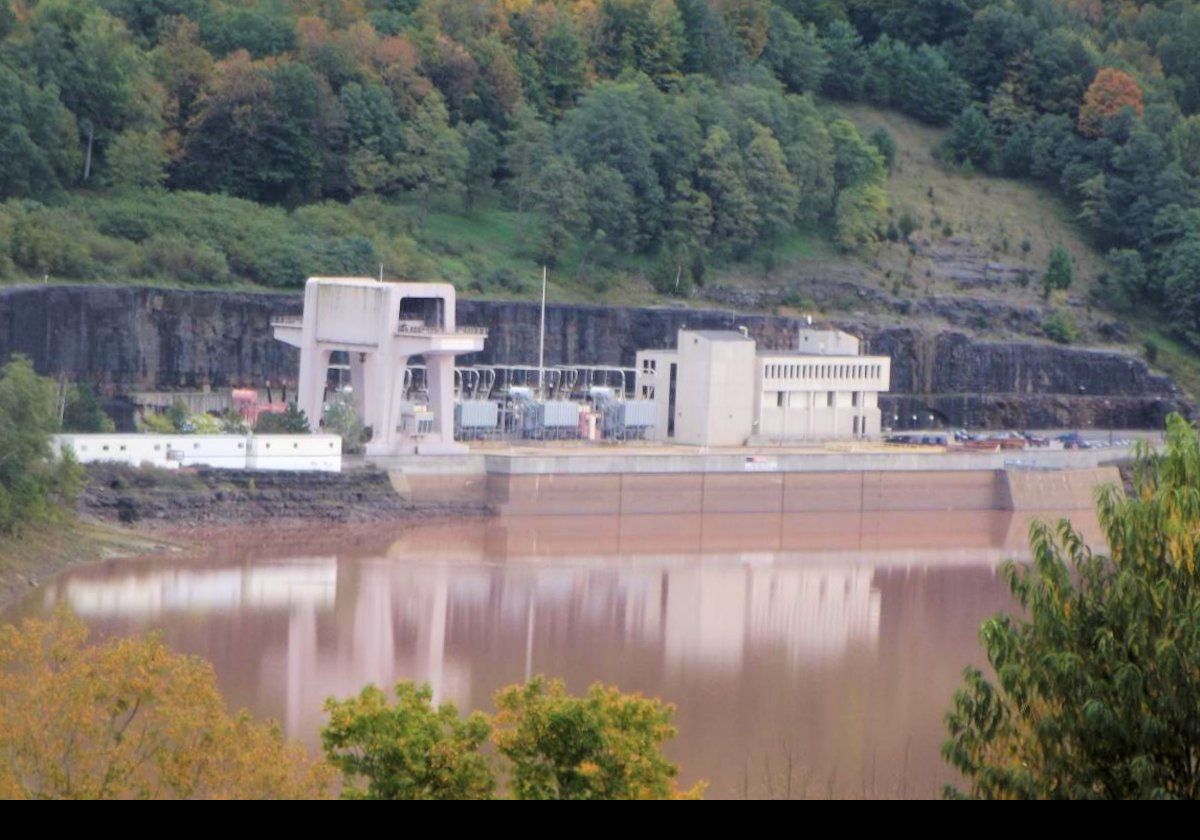 The Blenheim–Gilboa Hydroelectric Power Station.