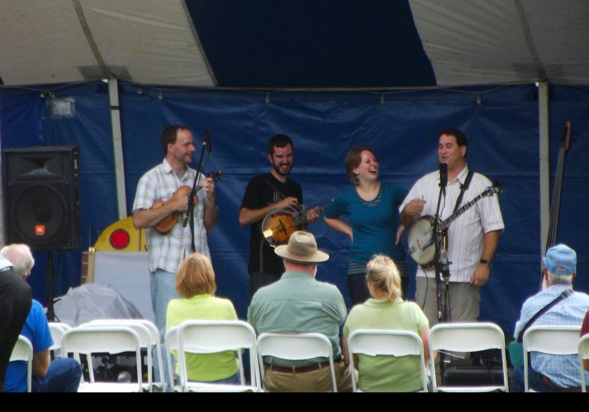 The cabaret.  Jolly good fun they were.