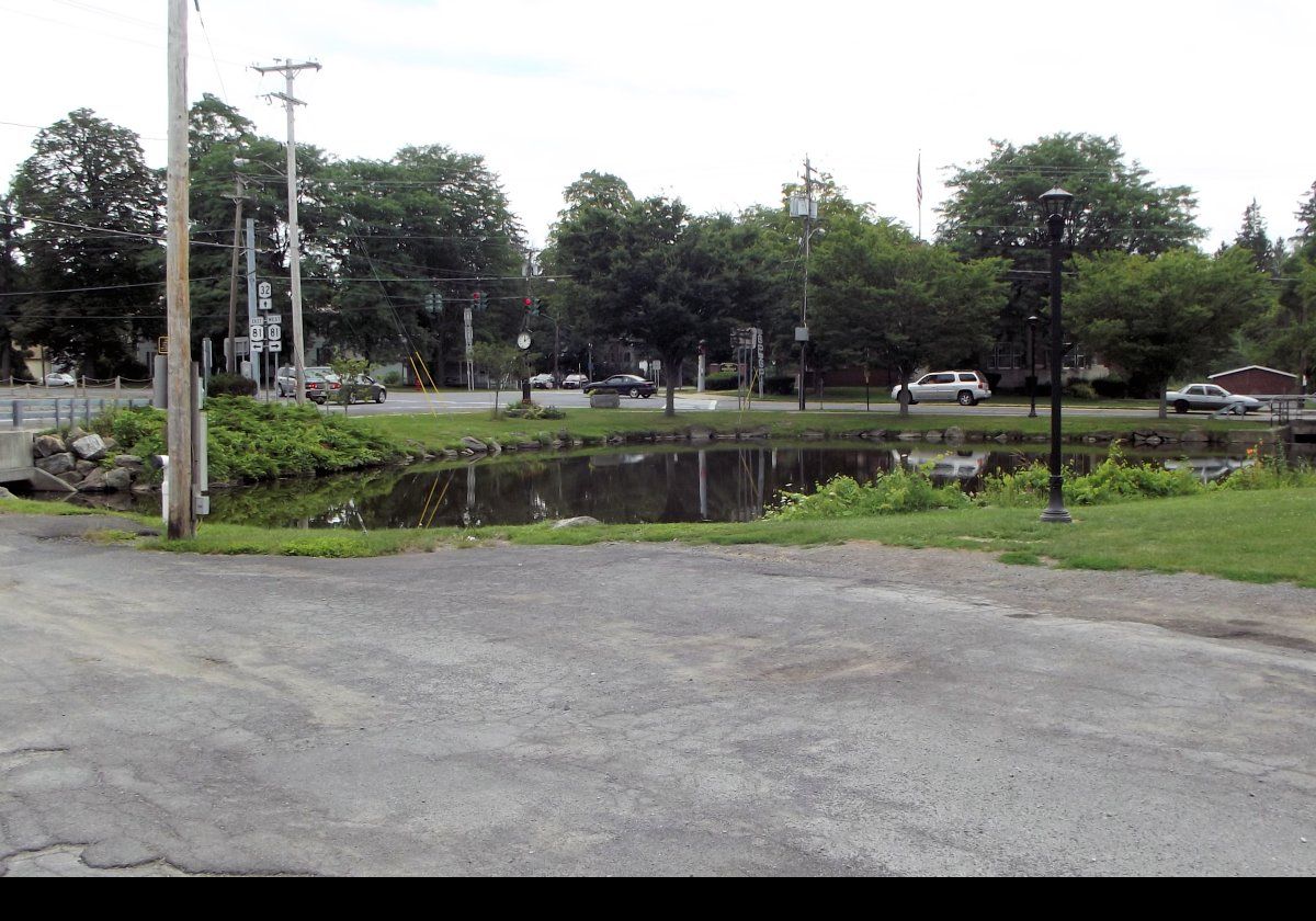 Greenville village pond.