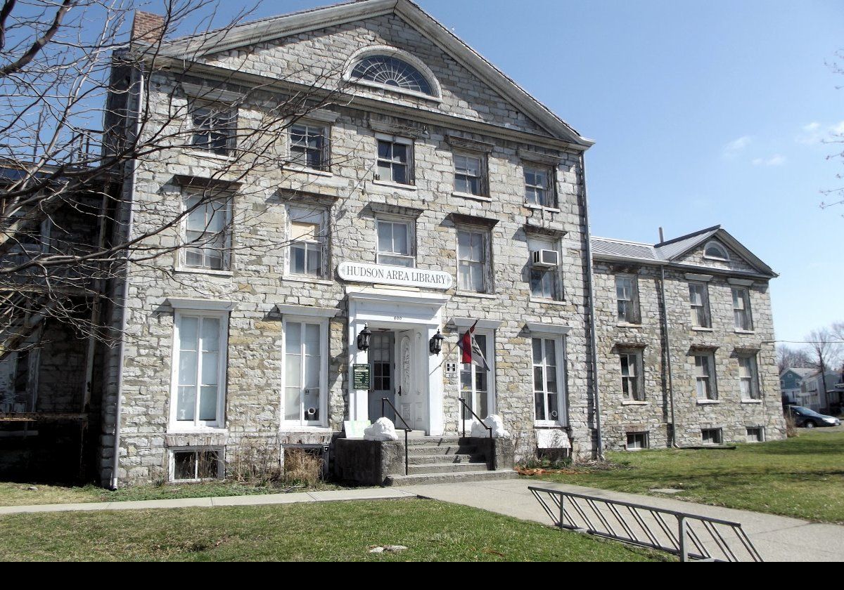 The old library in Hudson.