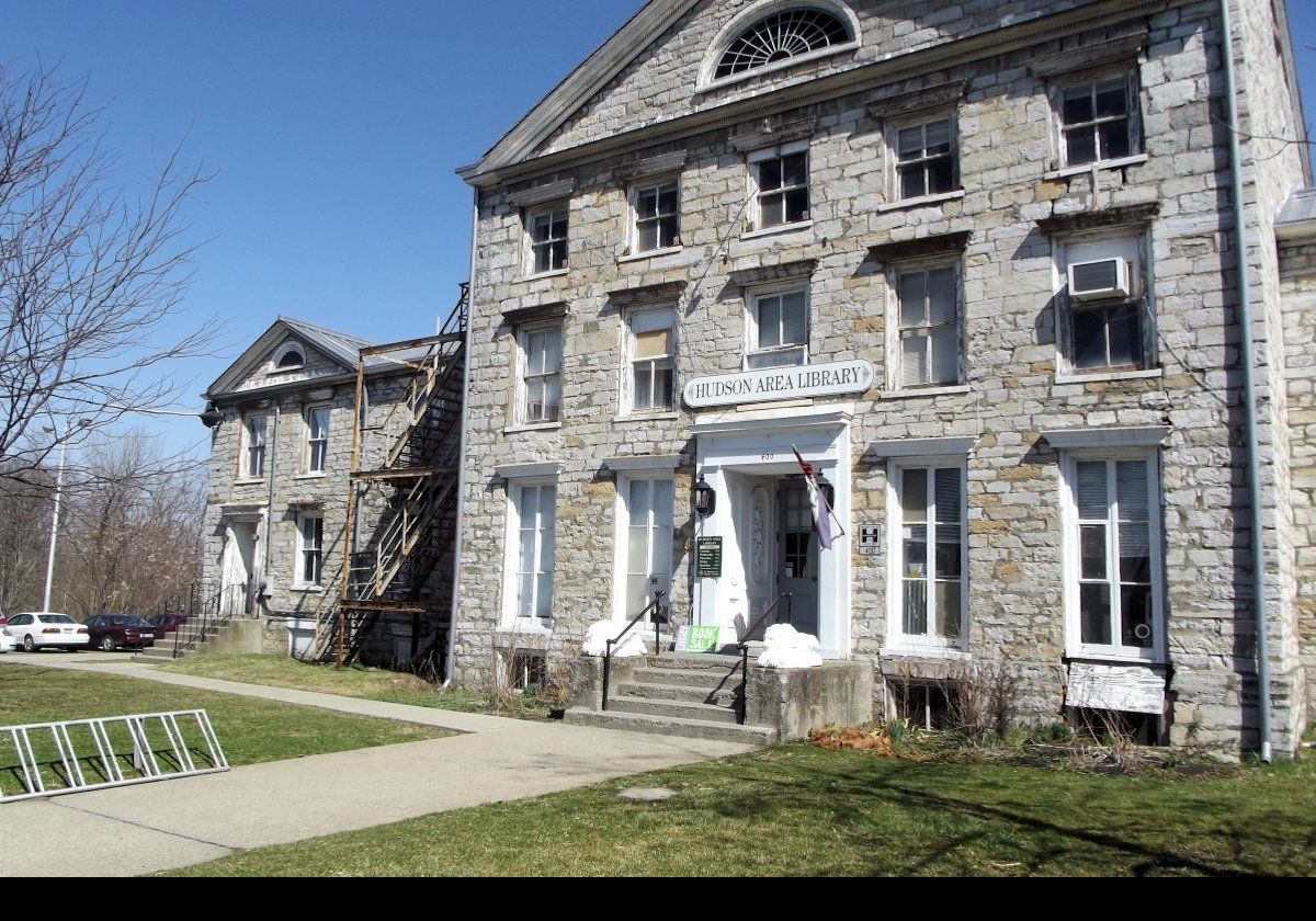 The old library in Hudson.