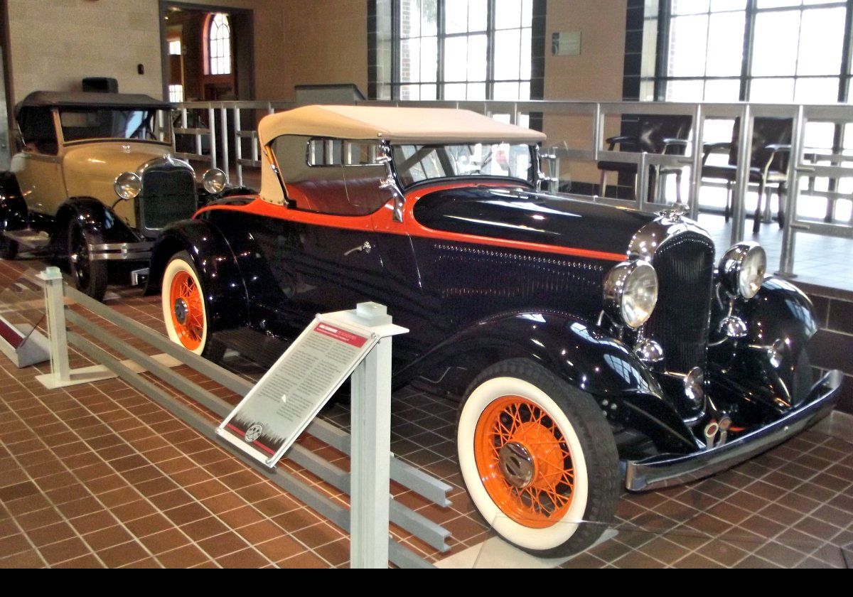 1932 Plymouth PB Roadster.