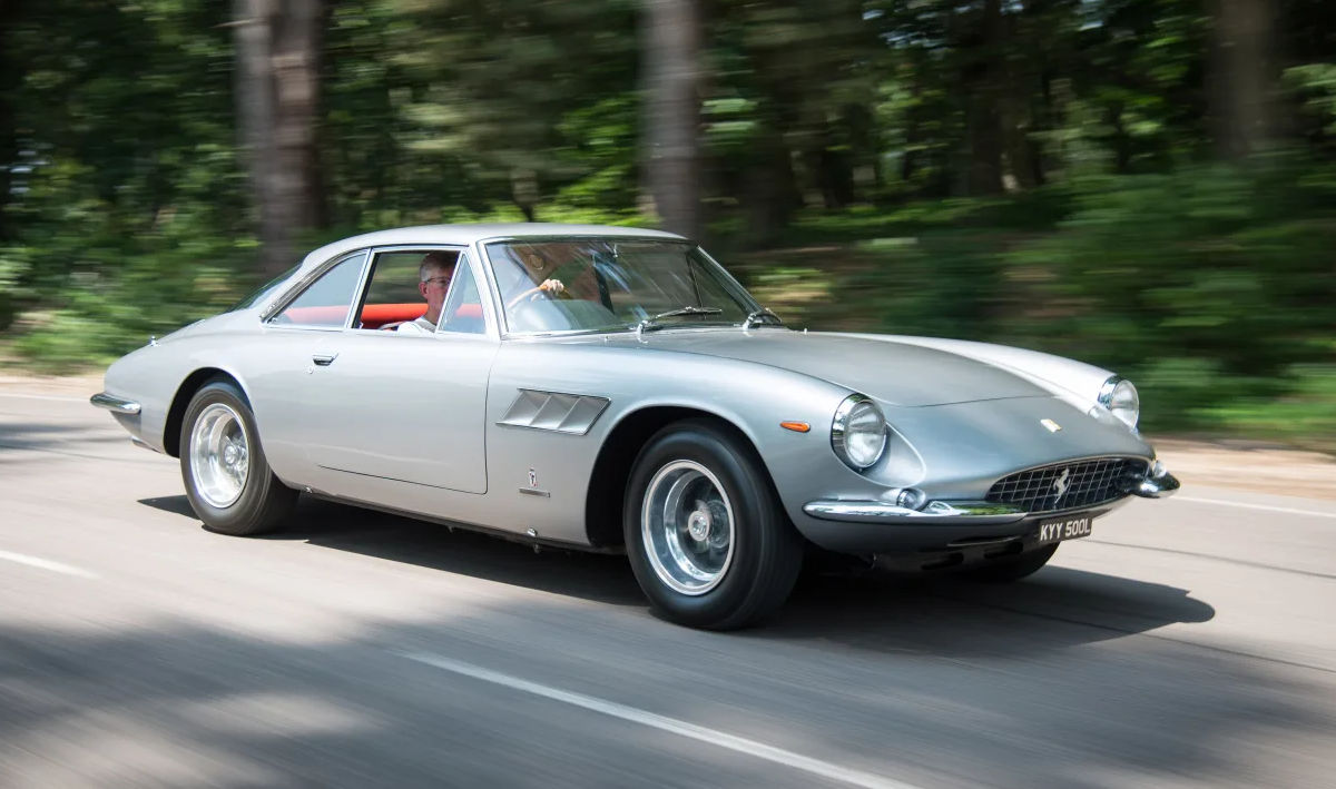 An original Ferrari Superfast from the mid 1960s.  I think this is far more beautiful than the new one!