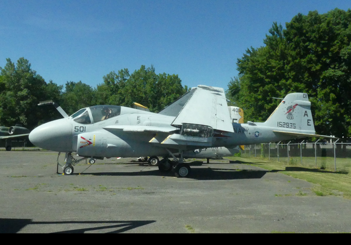 Grumman A-6E Intruder.  More information on the next photo.