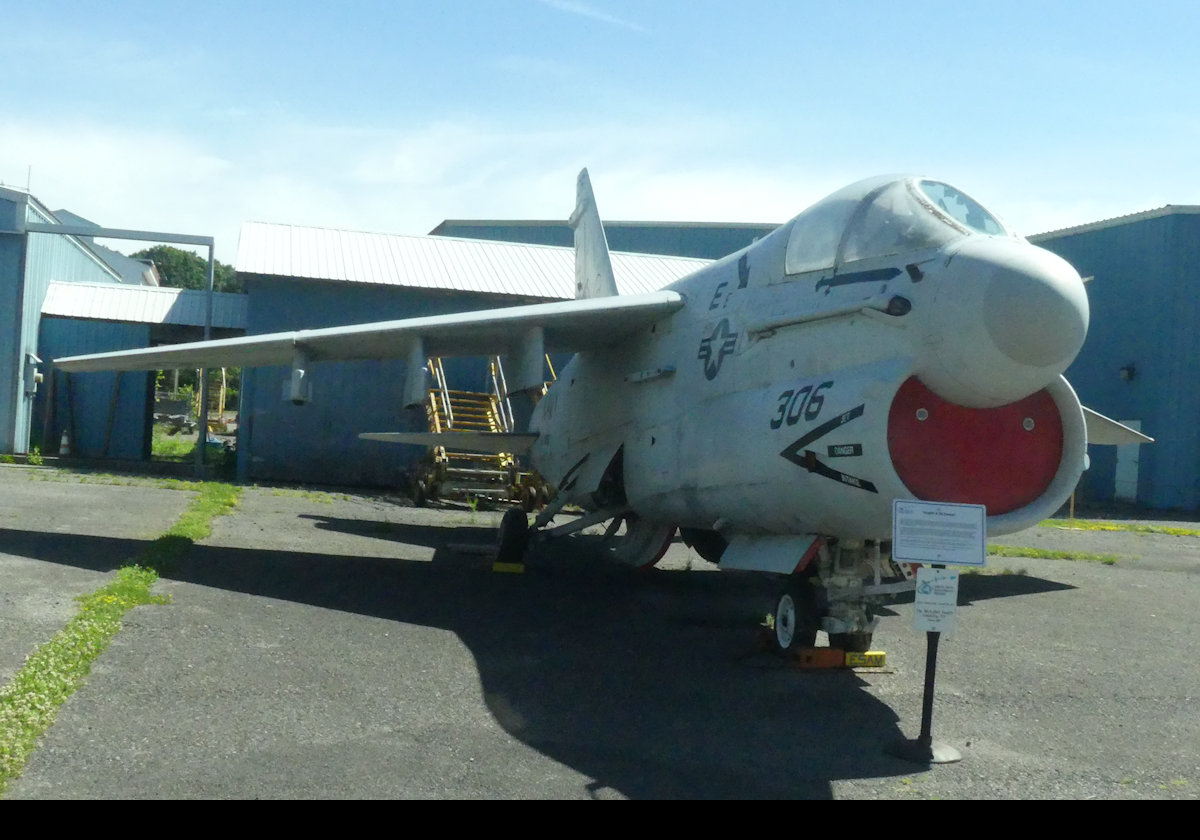 Vought A-7E Corsair.  More information on the next photo.