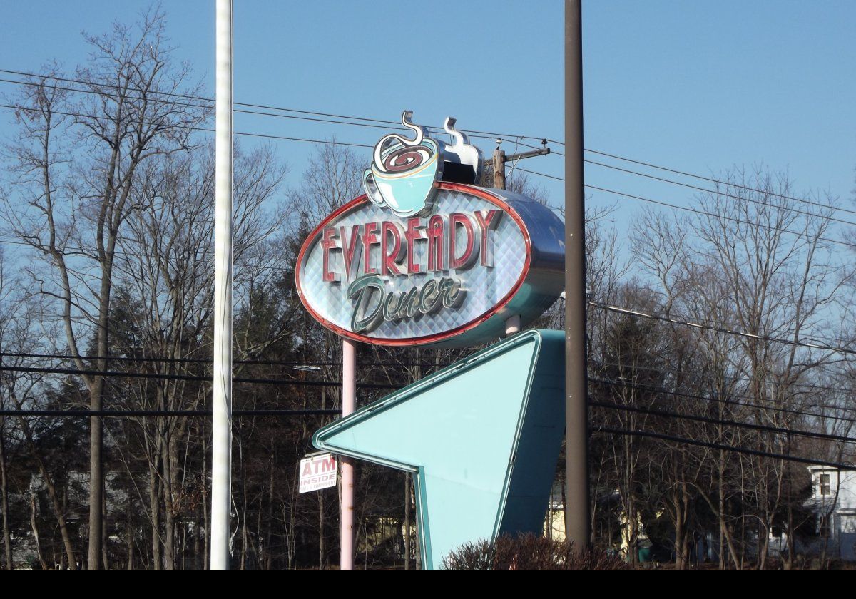 The Ever Ready Diner. A Hyde Park classic to which we often repair for lunch when we are in the area.