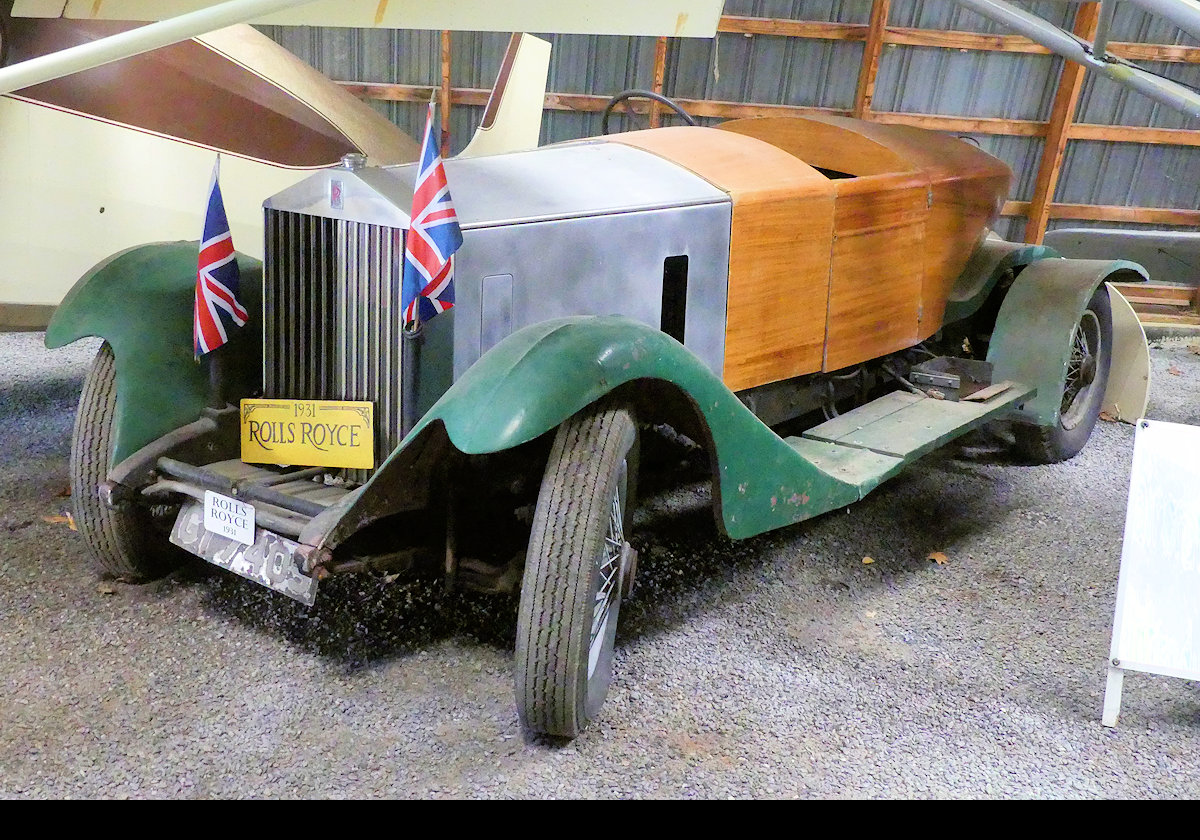 1931 Rolls-Royce Phantom Boattail Speedster.  Worth restoring as one sold at Sotheby's back in 2007 for $115,000, though it did have its orignal Louis Vuitton luggage, & an imaxulate restoration!