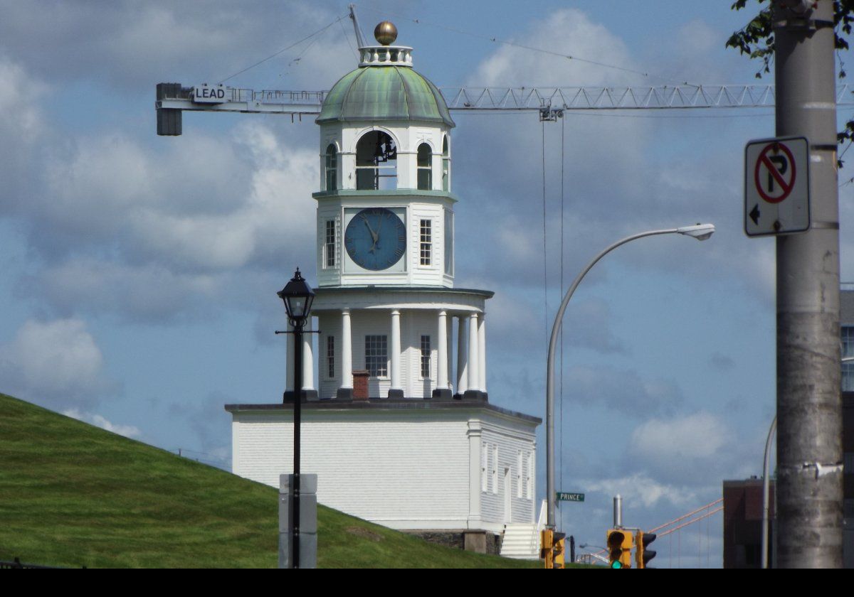 Completed in 1803, the town Clock was erected on the east slope of Citadel Hill facing what is now Brunswick Street.  It was a gift from Prince Edward, Duke of Kent, who was the Commander-in-Chief of British Forces in North America.  The clock itself was built by the House of Vulliamy in London.
