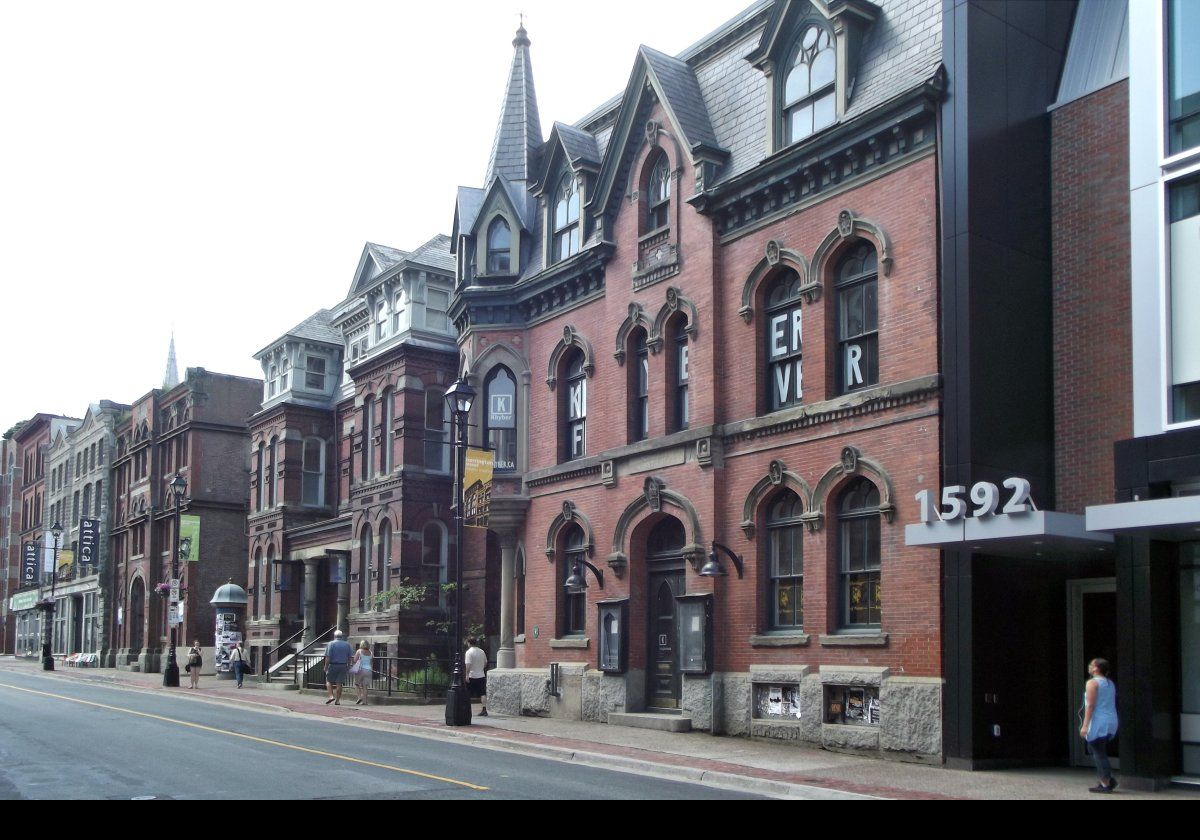 Barrington Street where one finds many of these beautiful old buildings