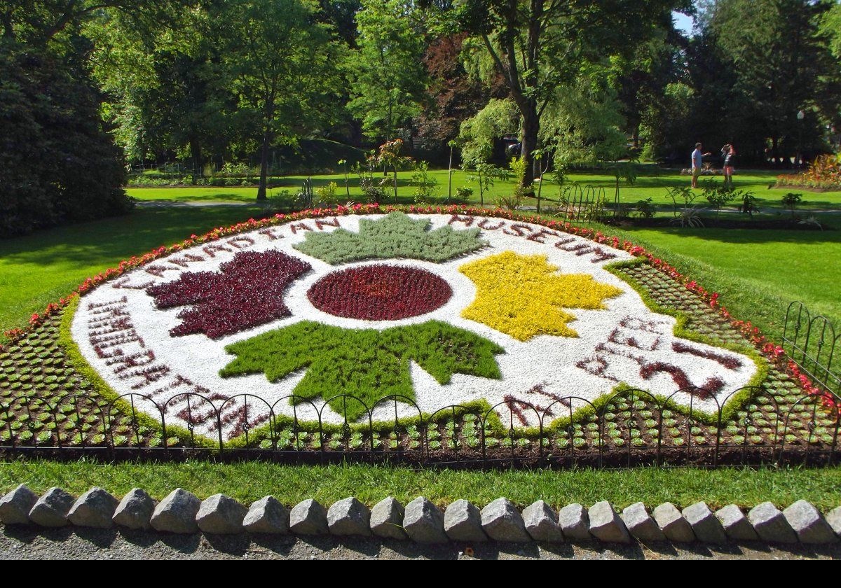 Currently celebrating the Canadian Museum of Immigration at Pier 21, this garden changes its character annually.  In 2012, for example, it was dedicated to Queen Victoria's Diamond Jubilee.