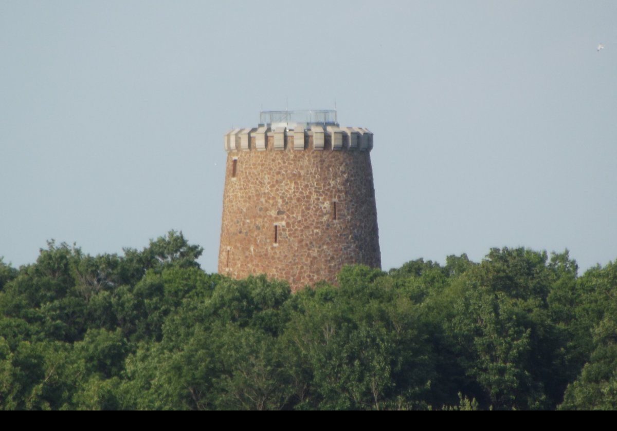The Tour de Lévis was not part of the fortifications on Saint Helen's Island, but was built in the 1930s to house a water tower.