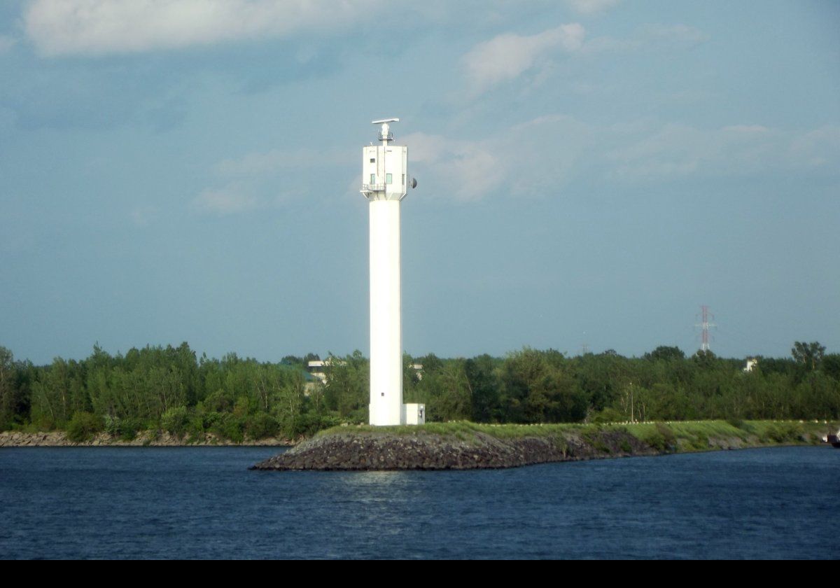 The lighthouse on Charron Island (Phare de Île Charron).