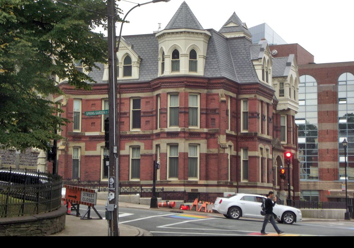 Glebe House was built in 1891 to accomodate priests from the adjoining Saint Mary's Cathedral. Long used as offices, it was renovated in 2011 and now houses the archbishop of Halifax, the rector & priests from the cathedral, plus a number of retired priests.