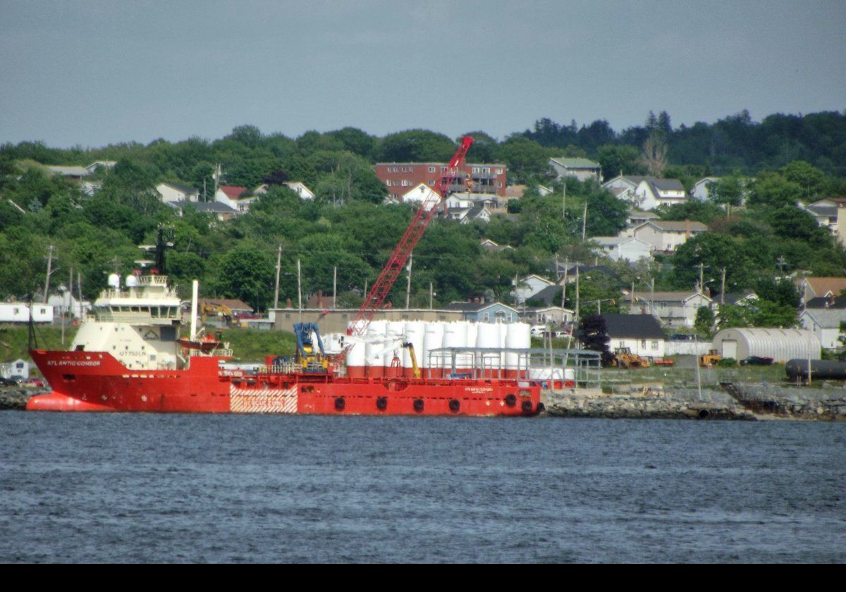 Looking across the harbor to Dartmouth.