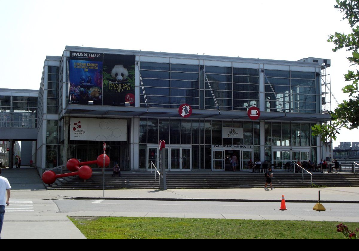 The Montreal Science Centre (Centre des Sciences de Montreal) on the King Edward Pier opened in 2000.