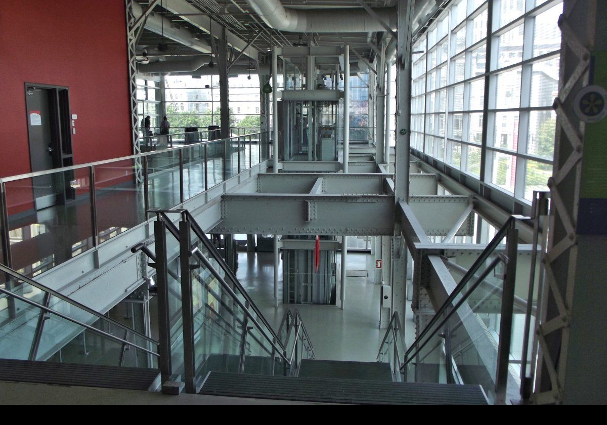 Interior view of the Montreal Science Centre.