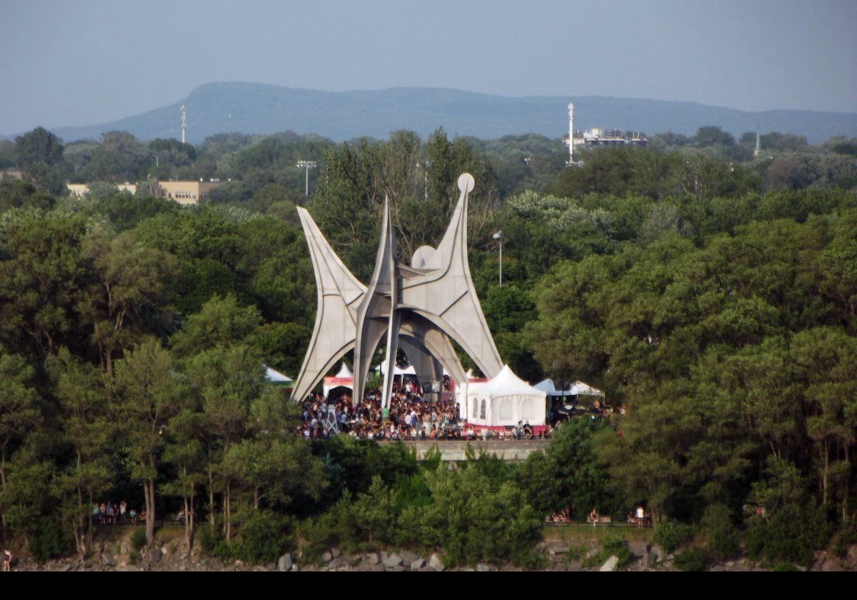 Man is a sculpture by Alexander Calder located in the Parc Jean-Drapeau on Saint Helen's Island