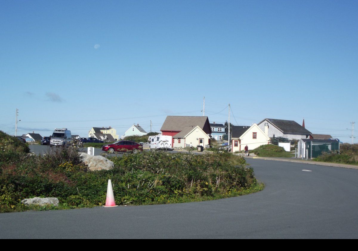 Looking towards the town from the car park near the Visitor Information Centre. Note; not a typo; this is Canada, therefore Centre not Center!