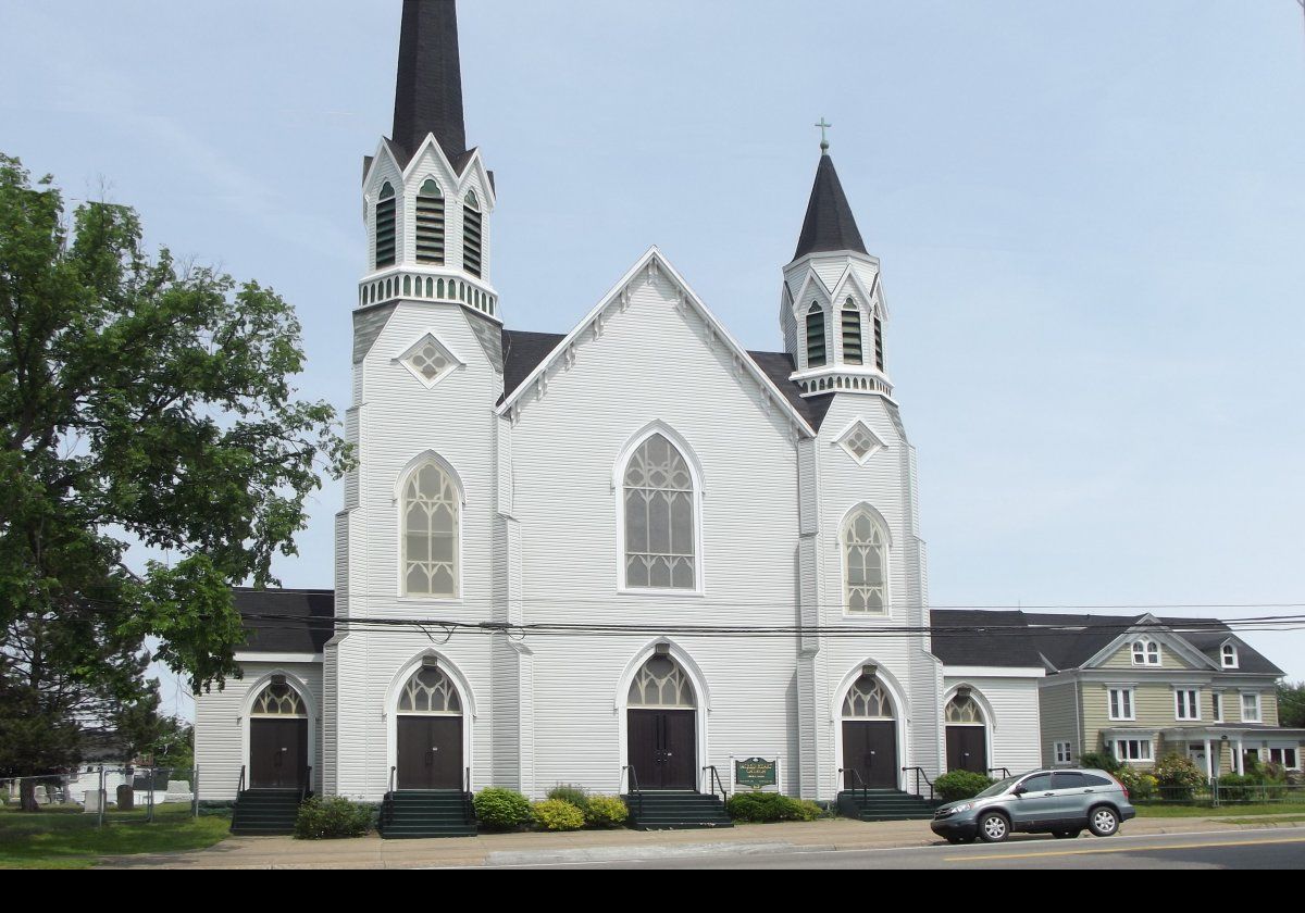 The Church of the Sacred Heart in Sydney; a former Roman Catholic Church that closed its doors in June 2014, and is no longer being used for services.