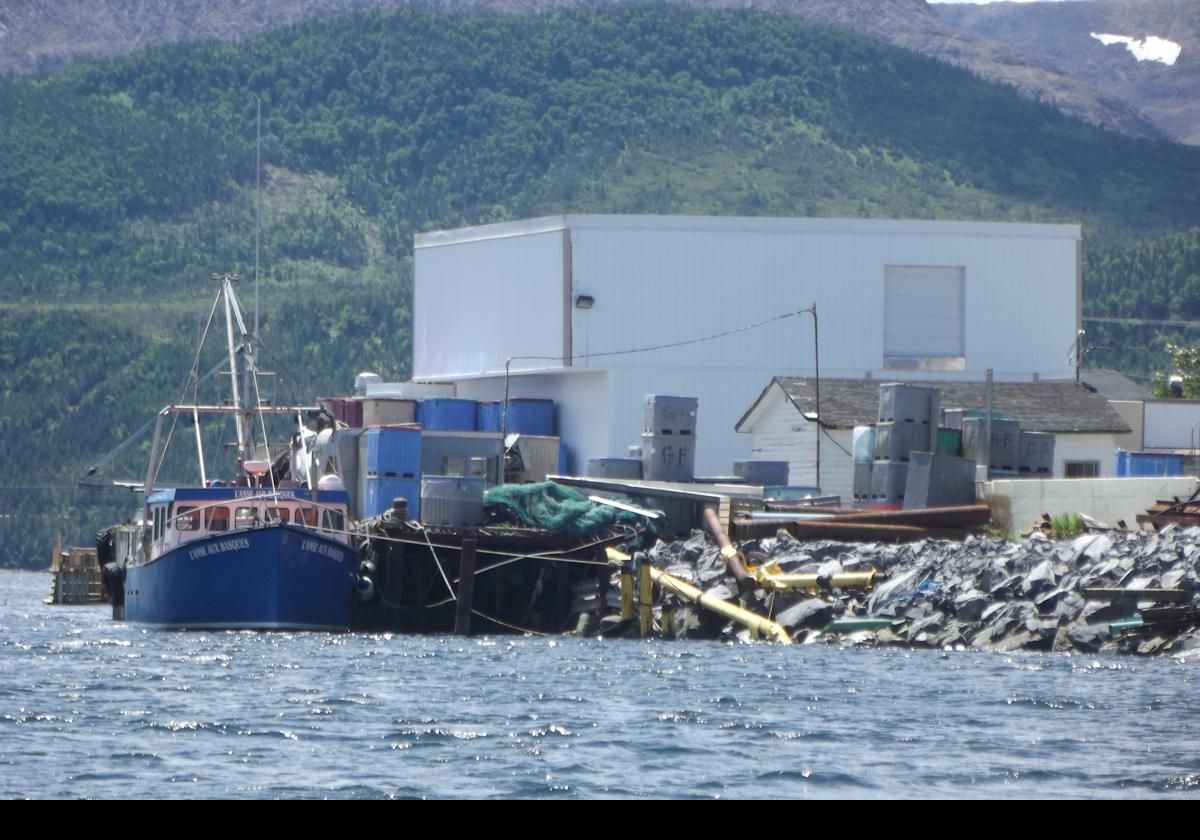 We took a very interesting guided boat tour around Bonne Bay. Here we are just setting off.