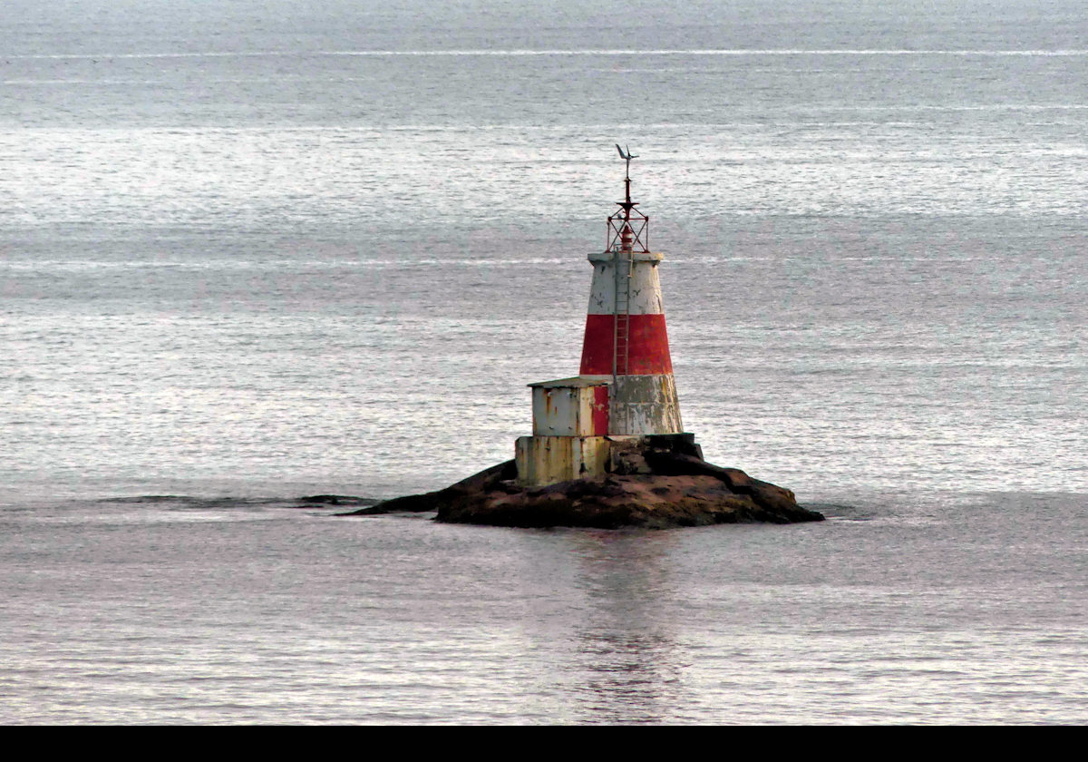 Rocher Petite Saint-Pierre Lighthouse. 1924.