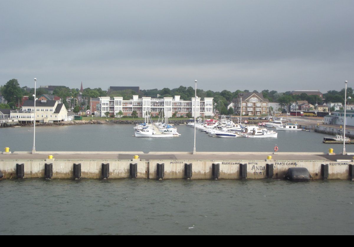 Getting ever closer to the dock!