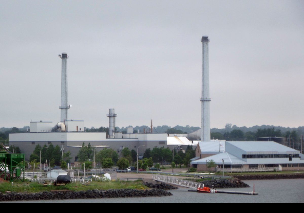 Thermal and gas turbine electric generating plant in Charlottetown.